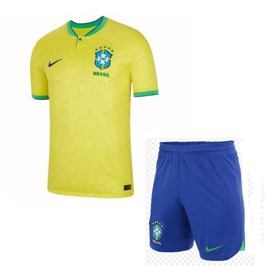 Maillot Brésil Domicile Enfant 2022-23